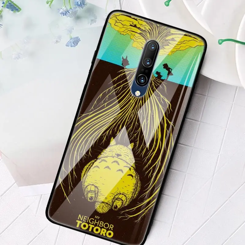 Studio Ghibli Totoro Glass Phone Case