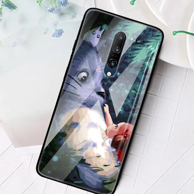 Studio Ghibli Totoro Glass Phone Case