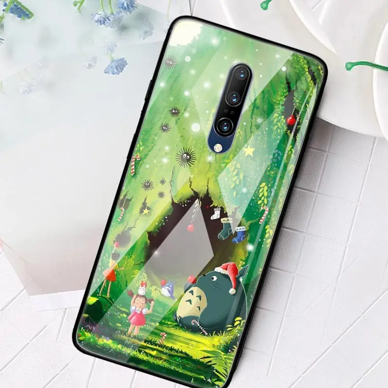 Studio Ghibli Totoro Glass Phone Case