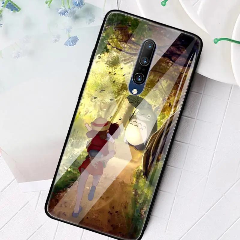 Studio Ghibli Totoro Glass Phone Case