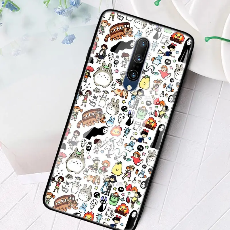 Studio Ghibli Totoro Glass Phone Case