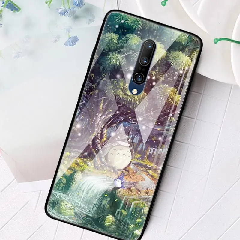 Studio Ghibli Totoro Glass Phone Case