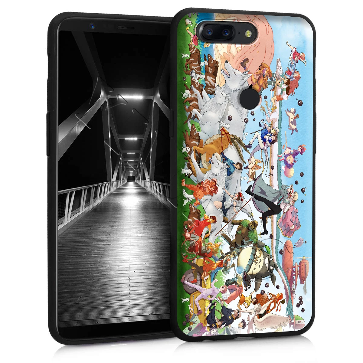Yimaoc Ghibli Totoro Silicone Case For Oneplus 7 7T Pro 6t 6 5t 5
