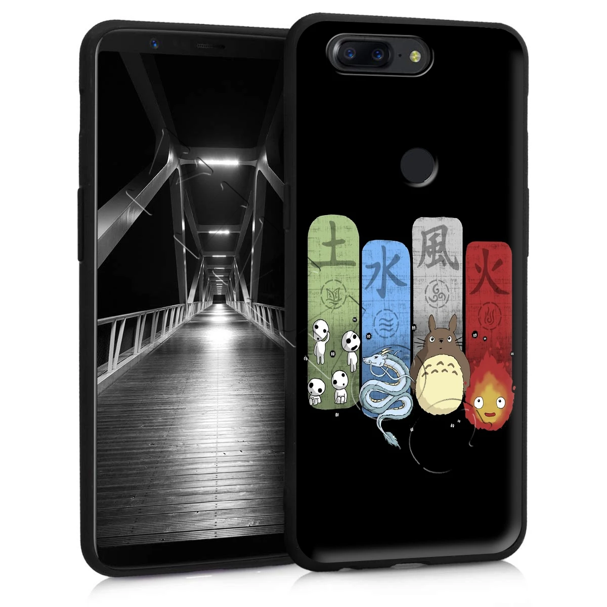 Yimaoc Ghibli Totoro Silicone Case For Oneplus 7 7T Pro 6t 6 5t 5