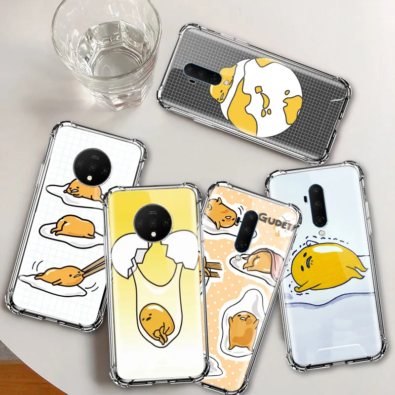 Anime Gudetama Lazy Egg Anti Fall Transparent Phone Case Anime Gudetama Lazy Egg Anti Fall Transparent Phone Case