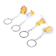 Gudetama Yellow White Egg Lazy Keyring Pendant Keychain Gudetama Yellow White Egg Lazy Keyring Pendant Keychain