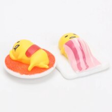 Cartoon Gudetama Egg PVC Figure Toy Keychain Cartoon Gudetama Egg PVC Figure Toy Keychain