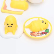 Cartoon Gudetama Egg PVC Figure Toy Keychain Cartoon Gudetama Egg PVC Figure Toy Keychain