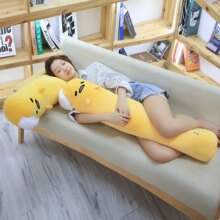 Gudetama Lazy Egg Long Soft Stuffed Sleep Pillow Gudetama Lazy Egg Long Soft Stuffed Sleep Pillow