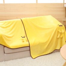 Kawaii Gudetama Doll Portable Plush Blanket Kawaii Gudetama Doll Portable Plush Blanket