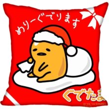 Gudetama Anime Style Square Zippered Pillow Case Gudetama Anime Style Square Zippered Pillow Case