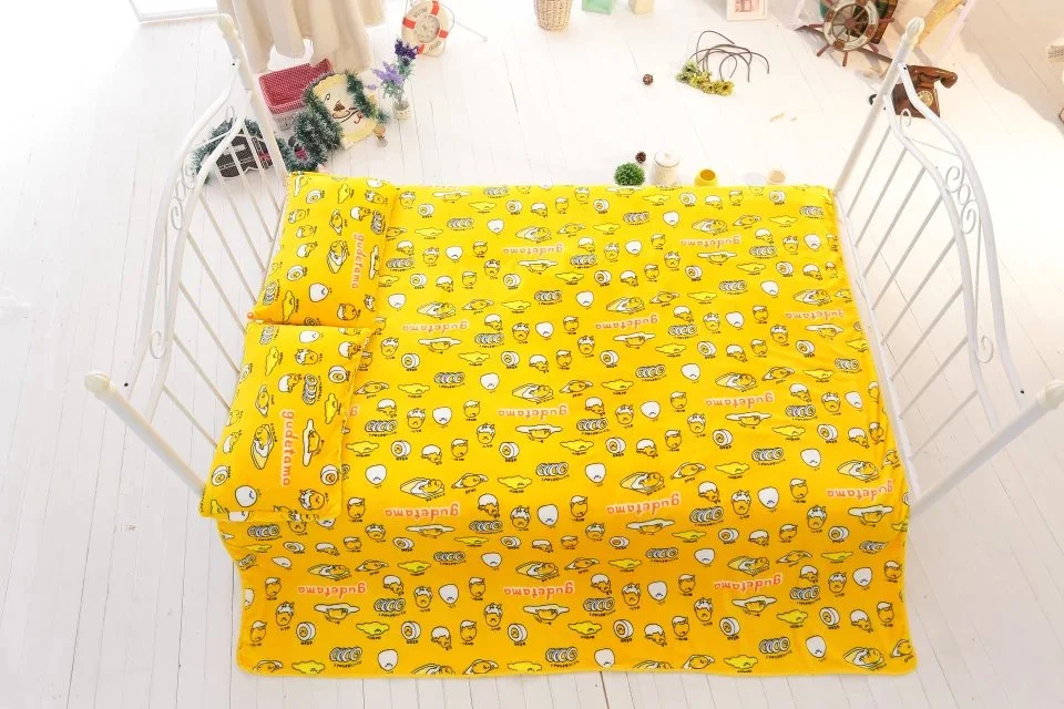 Gudetama Lazy Egg Yolk Plush Flannel Air Condition Blanket Gudetama Lazy Egg Yolk Plush Flannel Air Condition Blanket