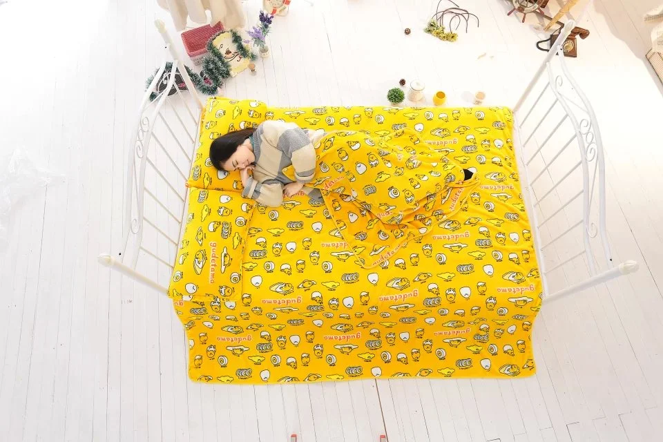 Gudetama Lazy Egg Yolk Plush Flannel Air Condition Blanket Gudetama Lazy Egg Yolk Plush Flannel Air Condition Blanket