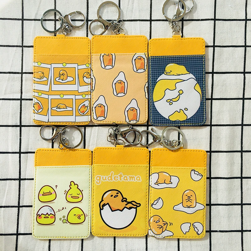Gudetama Anime Plush Mini Card Coin Purses
