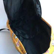 Gudetama Lazy Egg Cat Yellow Cartoon Printed Canvas Shoulder Bags Gudetama Lazy Egg Cat Yellow Cartoon Printed Canvas Shoulder Bags