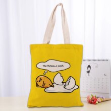 Gudetama Cartoon Printed Canvas Bag Gudetama Cartoon Printed Canvas Bag