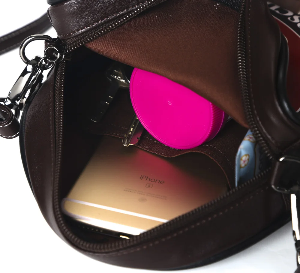 Anime Gudetama Leather Shoulder Bag