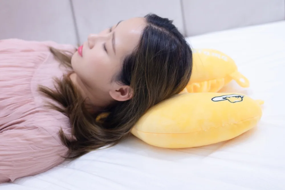 Gudetama Anime Plush Sleeping U Neck Pillow