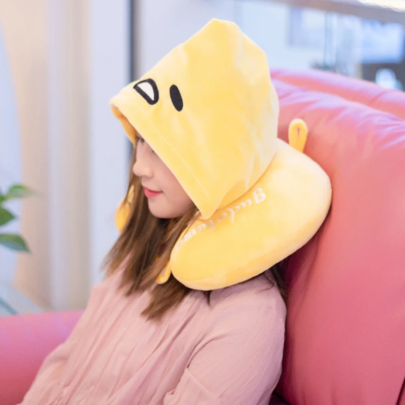 Gudetama Anime Plush Sleeping U Neck Pillow
