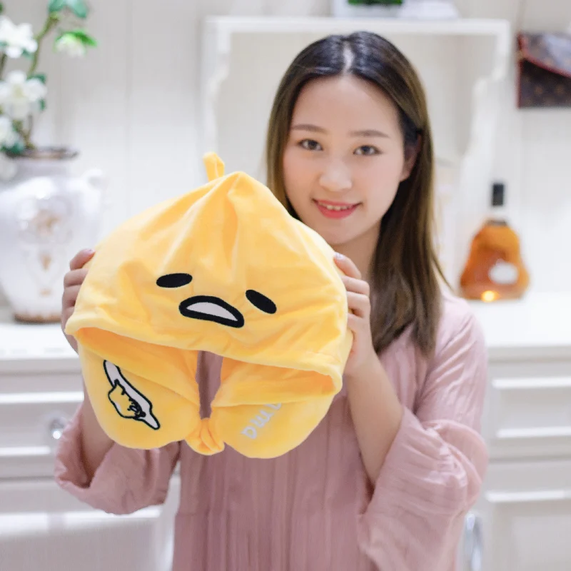 Gudetama Anime Plush Sleeping U Neck Pillow