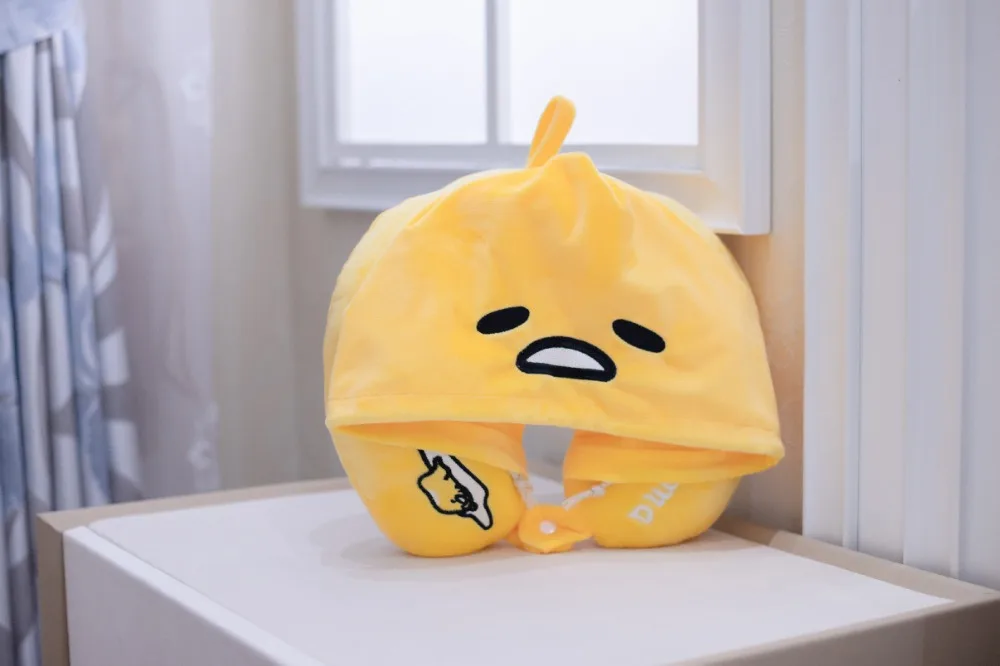 Gudetama Anime Plush Sleeping U Neck Pillow