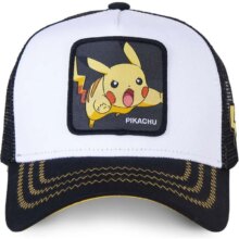 Pikachu Anime White Cotton Baseball Cap Pikachu Anime White Cotton Baseball Cap