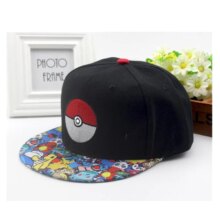 Pokemon Pikachu Ash Ketchum Poke Ball Cosplay Adjustable Caps Pokemon Pikachu Ash Ketchum Poke Ball Cosplay Adjustable Caps