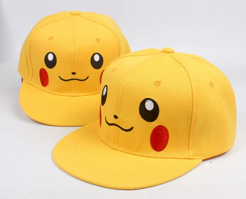 Pokemon Pikachu Anime Cosplay Adjustable Casual Cap