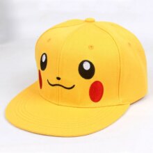 Pokemon Pikachu Anime Cosplay Adjustable Casual Cap Pokemon Pikachu Anime Cosplay Adjustable Casual Cap