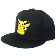Pokemon Pikachu Cartoon Logo Printing Baseball Caps Pokemon Pikachu Cartoon Logo Printing Baseball Caps