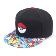 Pokemon Pikachu Poke Ball Anime Print Baseball Caps For Unisex Pokemon Pikachu Poke Ball Anime Print Baseball Caps For Unisex
