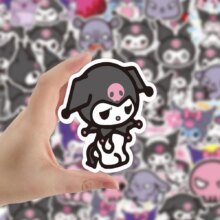 Kuromi Melody Keroppi Pekkle Gudetama Anime Style Stickers Kuromi Melody Keroppi Pekkle Gudetama Anime Style Stickers