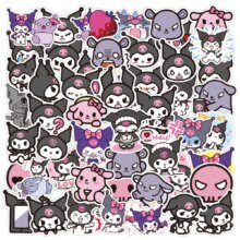 Kuromi Melody Keroppi Pekkle Gudetama Anime Style Stickers Kuromi Melody Keroppi Pekkle Gudetama Anime Style Stickers