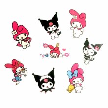 Kuromi Melody Keroppi Pekkle Gudetama Cartoon Stickers Kuromi Melody Keroppi Pekkle Gudetama Cartoon Stickers