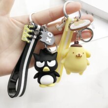 Cartoon Cat Frog KT Kuromi Penguin Kawaii Keychain Cartoon Cat Frog KT Kuromi Penguin Kawaii Keychain