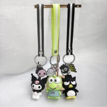 Cartoon Cat Frog KT Kuromi Penguin Kawaii Keychain Cartoon Cat Frog KT Kuromi Penguin Kawaii Keychain