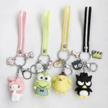 Cartoon Cat Frog KT Kuromi Penguin Kawaii Keychain Cartoon Cat Frog KT Kuromi Penguin Kawaii Keychain