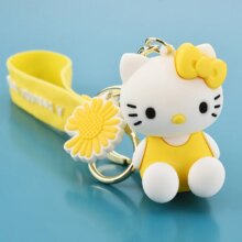 Hello Kitty Key Holder Ring Toy Keychain Hello Kitty Key Holder Ring Toy Keychain
