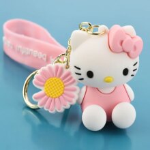 Hello Kitty Key Holder Ring Toy Keychain Hello Kitty Key Holder Ring Toy Keychain