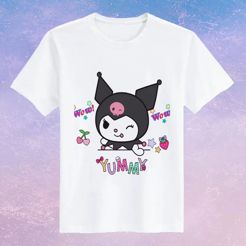 My Melody Kuromi Cartoon Printed T-Shirt