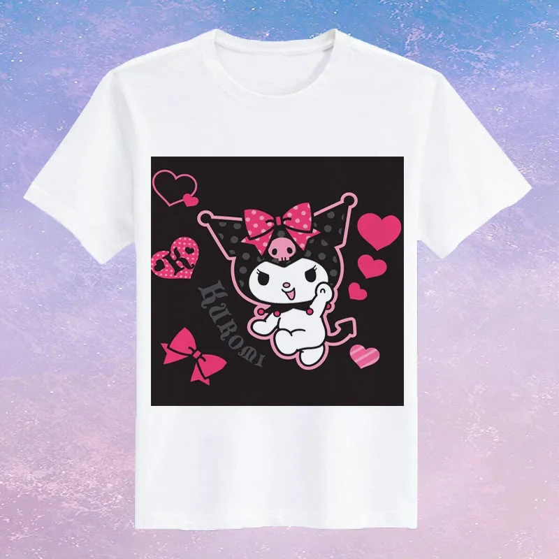 My Melody Kuromi Cartoon Printed T-Shirt