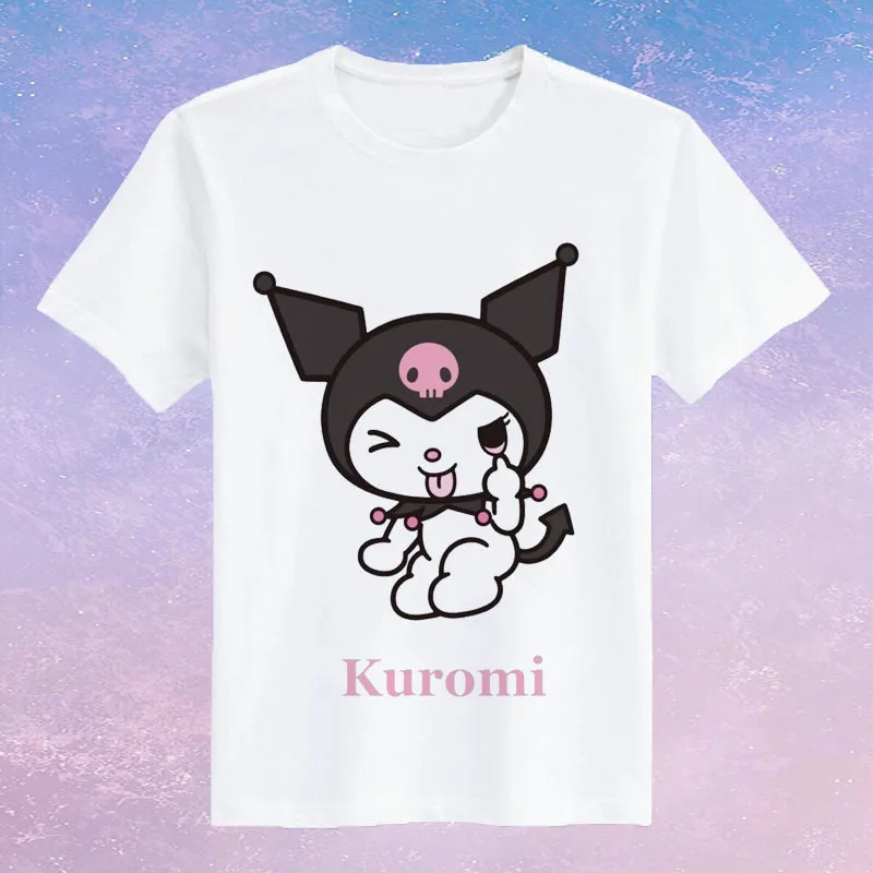 My Melody Kuromi Cartoon Printed T-Shirt