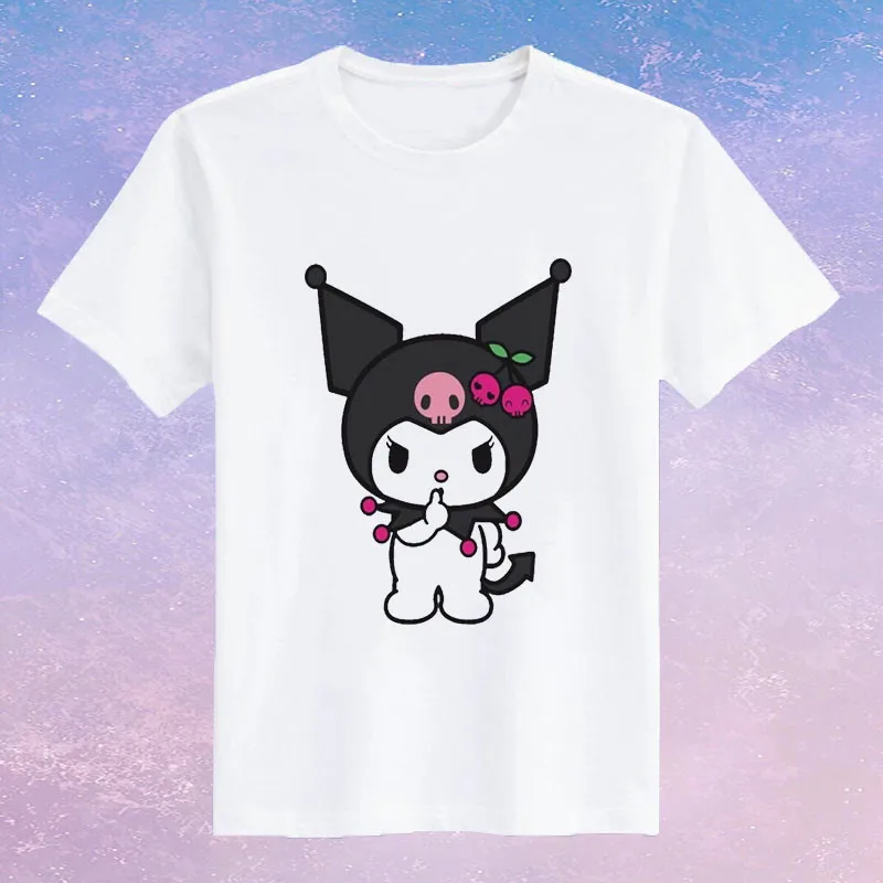 My Melody Kuromi Cartoon Printed T-Shirt