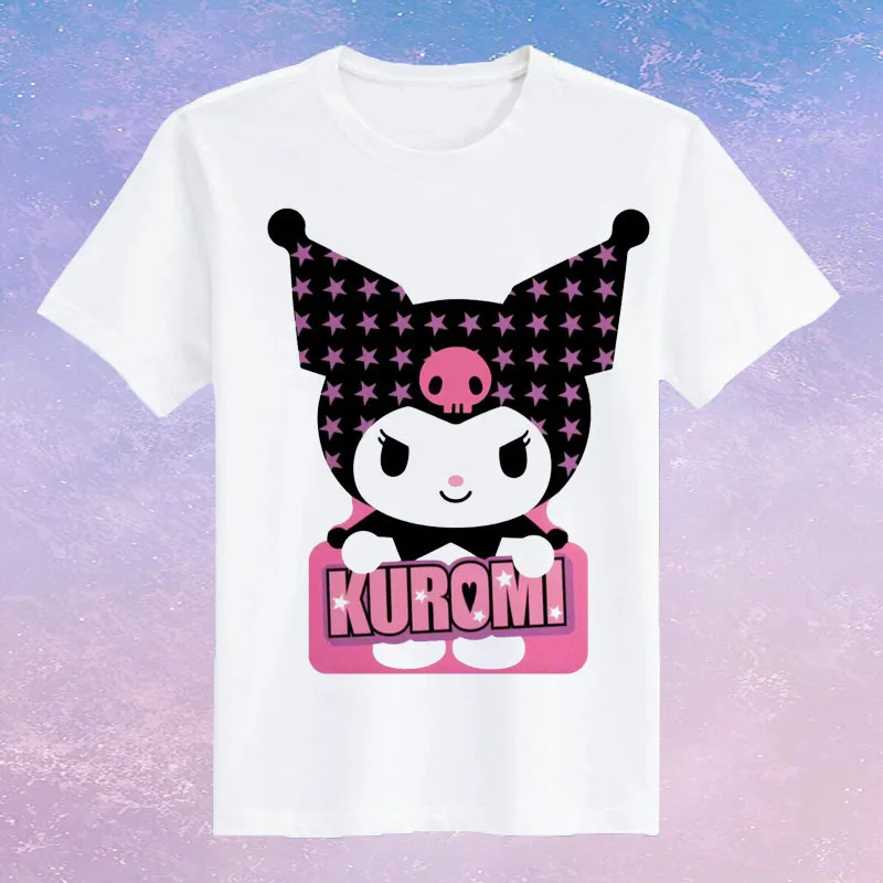 My Melody Kuromi Cartoon Printed T-Shirt