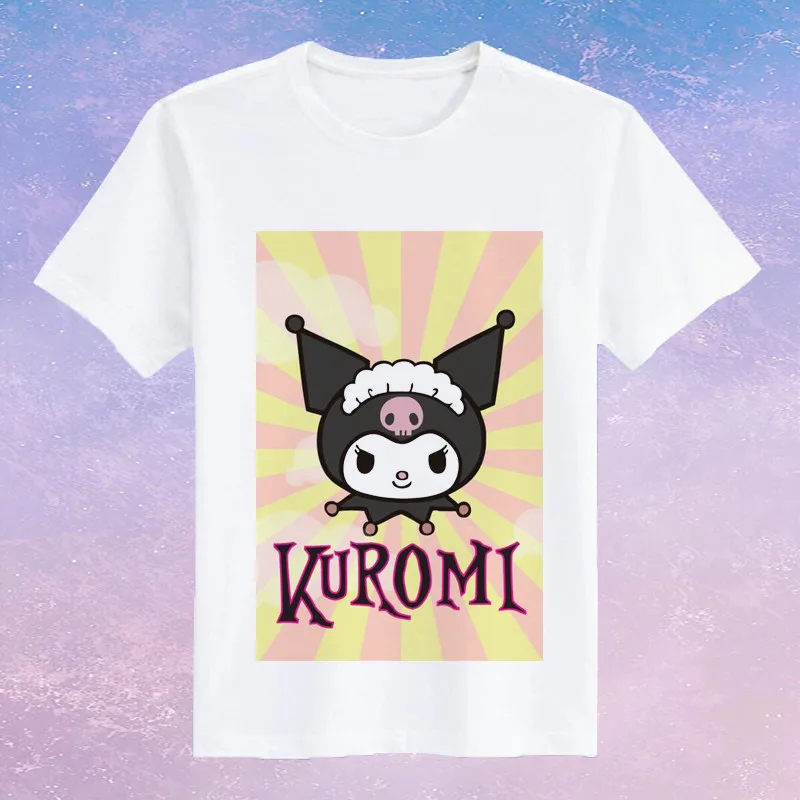 My Melody Kuromi Cartoon Printed T-Shirt