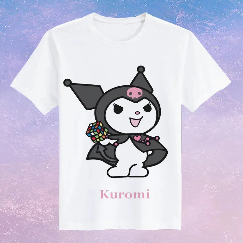 My Melody Kuromi Cartoon Printed T-Shirt