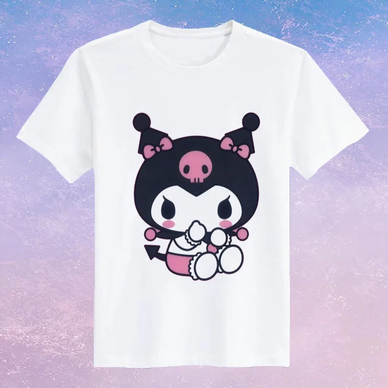 My Melody Kuromi Cartoon Printed T-Shirt