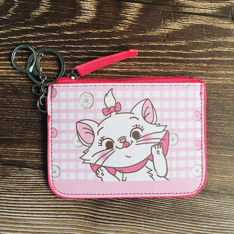 Kuromi Anime Wallet Keychain Bags