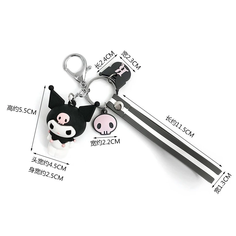 Hello Kitty Kuromi Melody Cinnamoroll Key chain