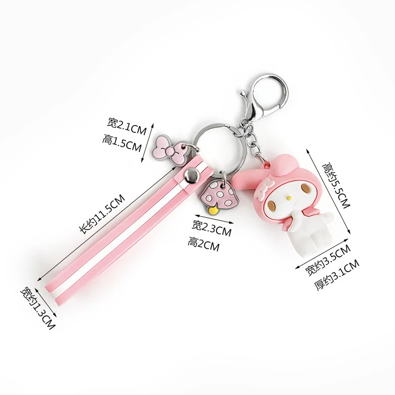 Hello Kitty Kuromi Melody Cinnamoroll Key chain